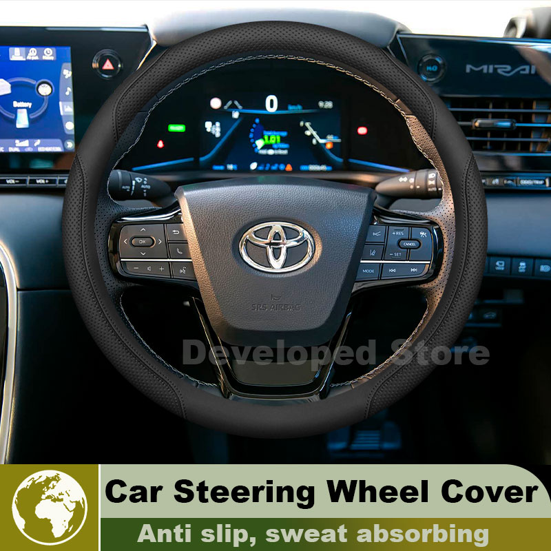 Car Steering Wheel Cover For T - Car Steering Wheel Cover Anti Slip Breathable 评论和价格
