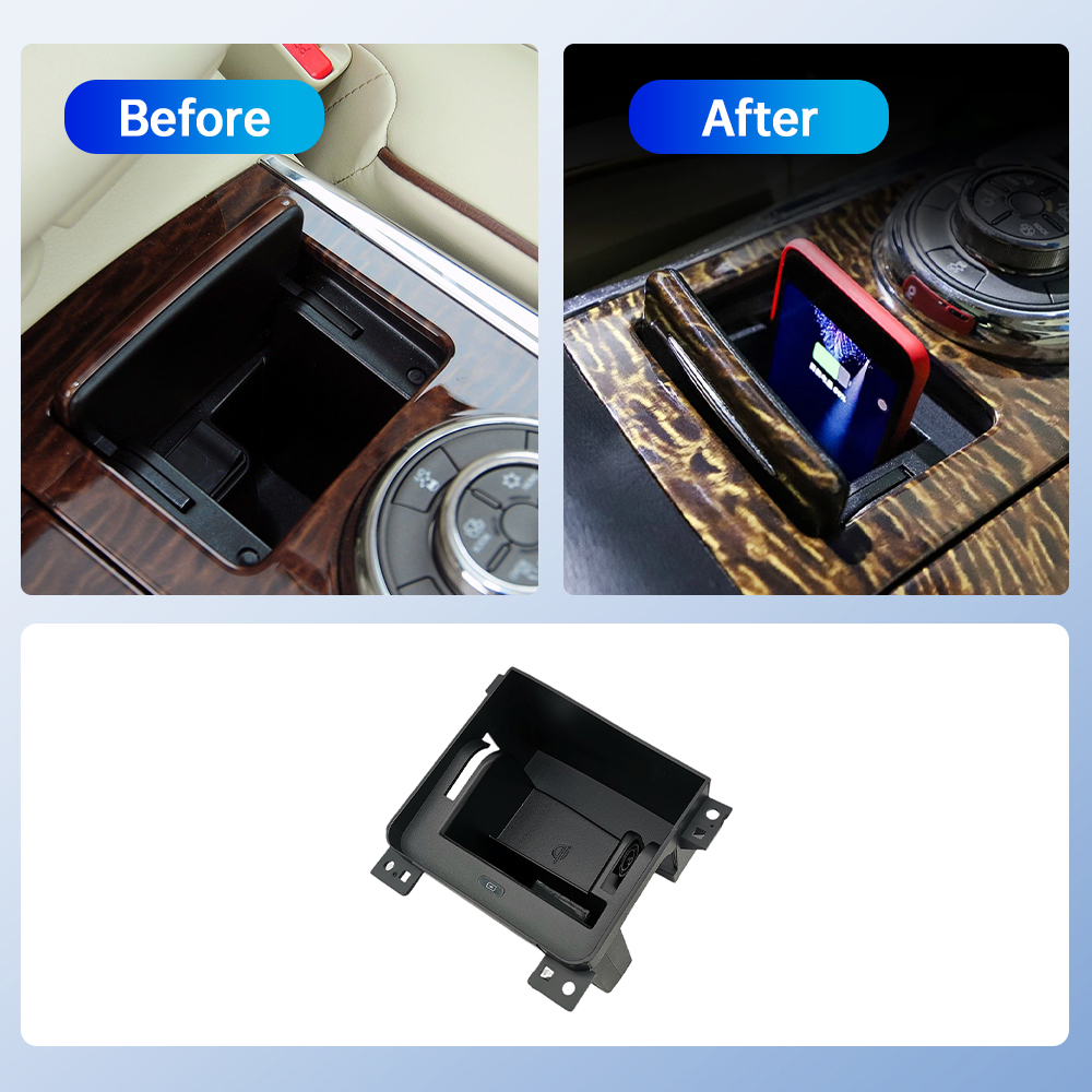 Car Wireless Charging Pad for  - Wireless Car Charger Mount Fast Charging 评论和价格