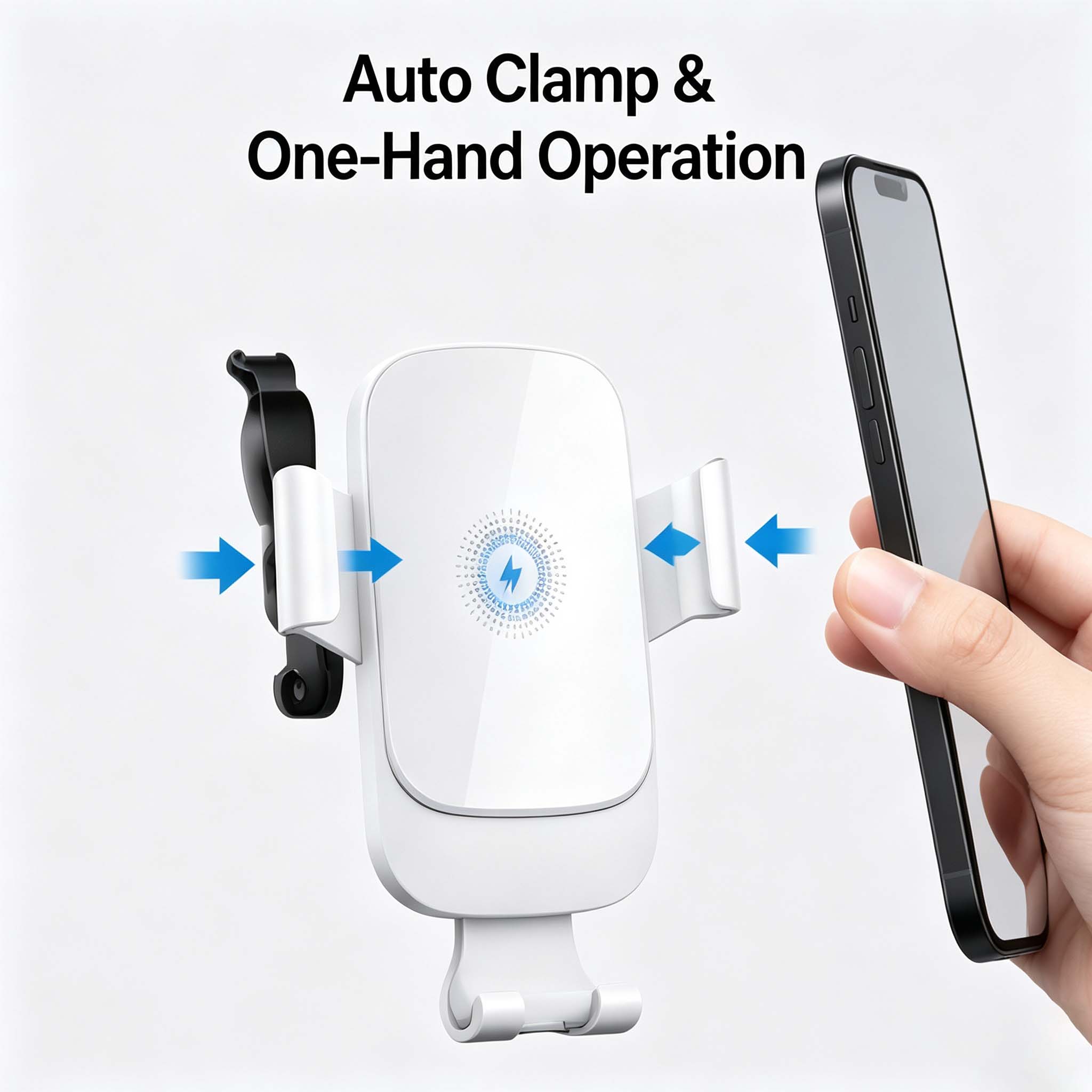 Wireless Car Charger 15W Fast  - Magnetic Phone Holder For Car Vent 评论和价格