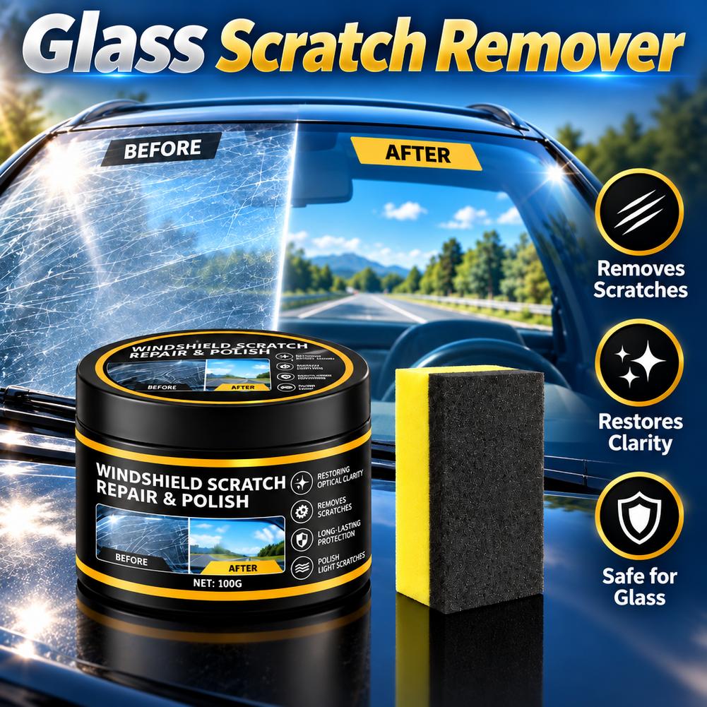 1pc Glass Scratch Repair Paste - Car Scratch Repair Polishing Wax Paste 评论和价格