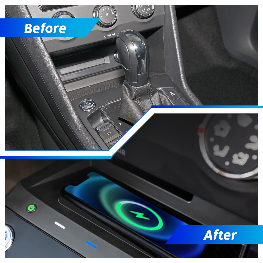 Car Wireless Charging Pad For  - Wireless Car Charger Mount Fast Charging 评论和价格