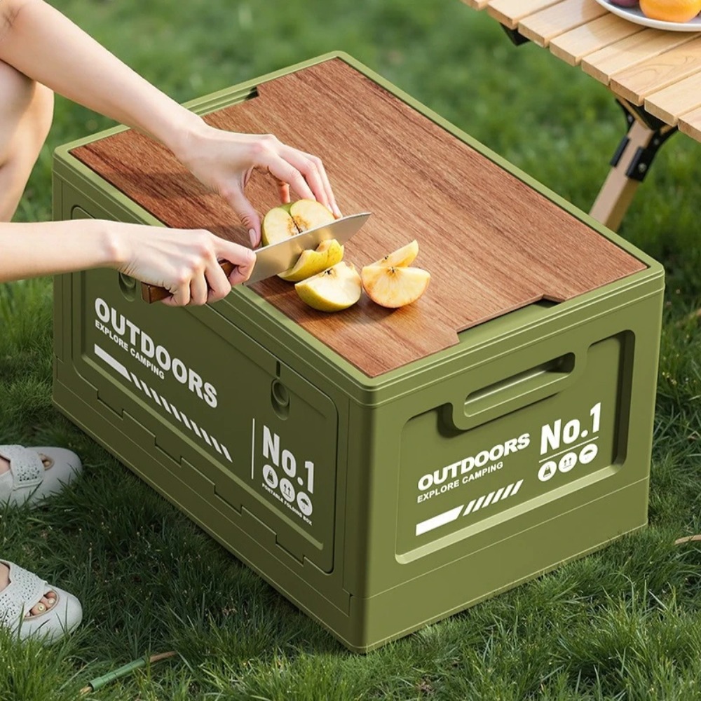 Camping Folding Storage Box wi - Car Trunk Organizer Foldable Storage Box 评论和价格
