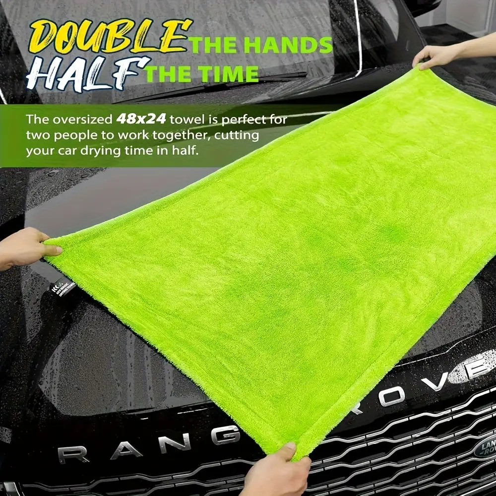 1400GSM Heavy Duty SUV Truck D - Microfiber Car Drying Towel Super Absorbent 评论和价格